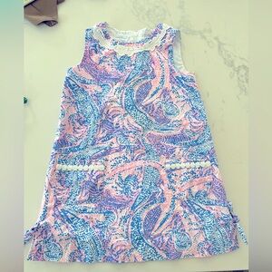 Lilly Pulitzer shift dress, size 5, great condition
